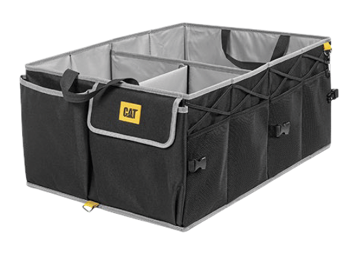 Organizador de baul de auto con multicompartimiento y plegable